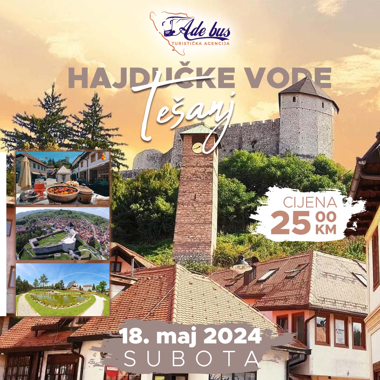 TEŠANJ I HAJDUČKE VODE 18.05.2024.