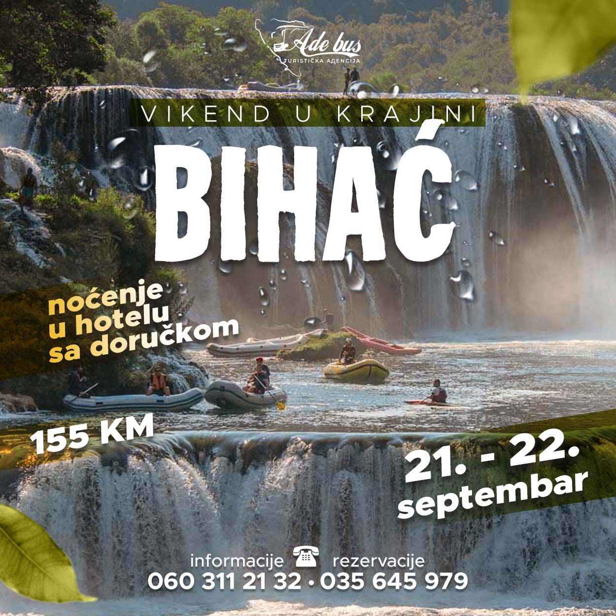 BIHAĆ – VIKEND U KRAJINI