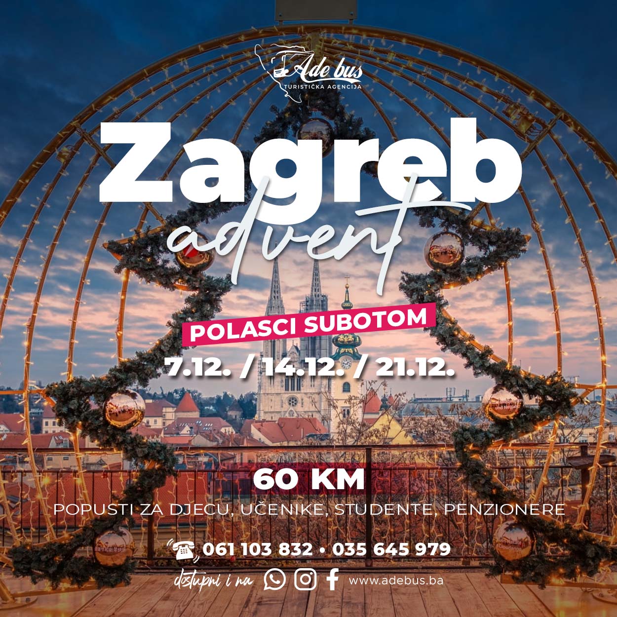 Advent u Zagrebu 2024