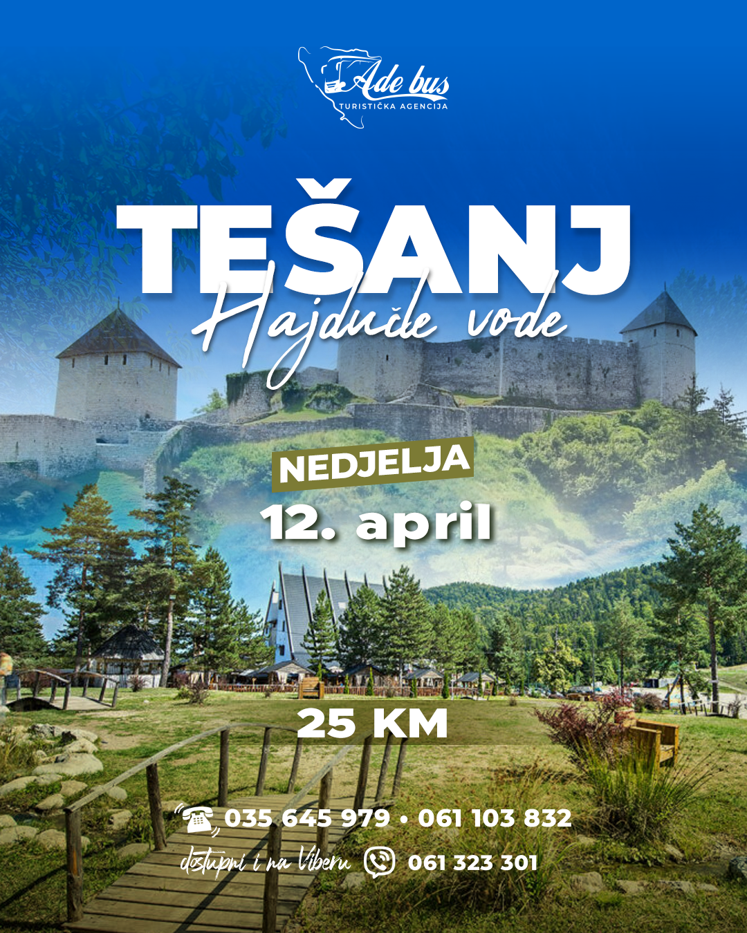 Tešanj & Hajdučke Vode | 12.04.2026.