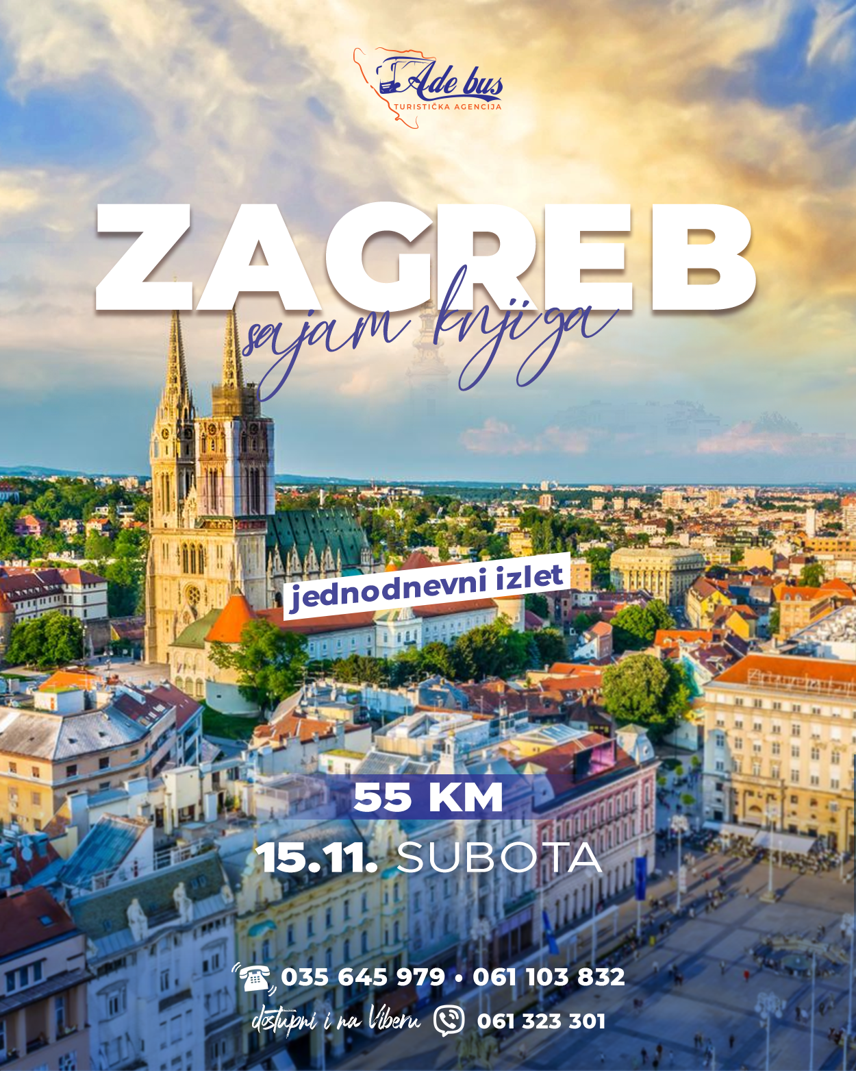 Zagreb – 47. Međunarodni sajam knjiga | SUBOTA 15.11.2025.