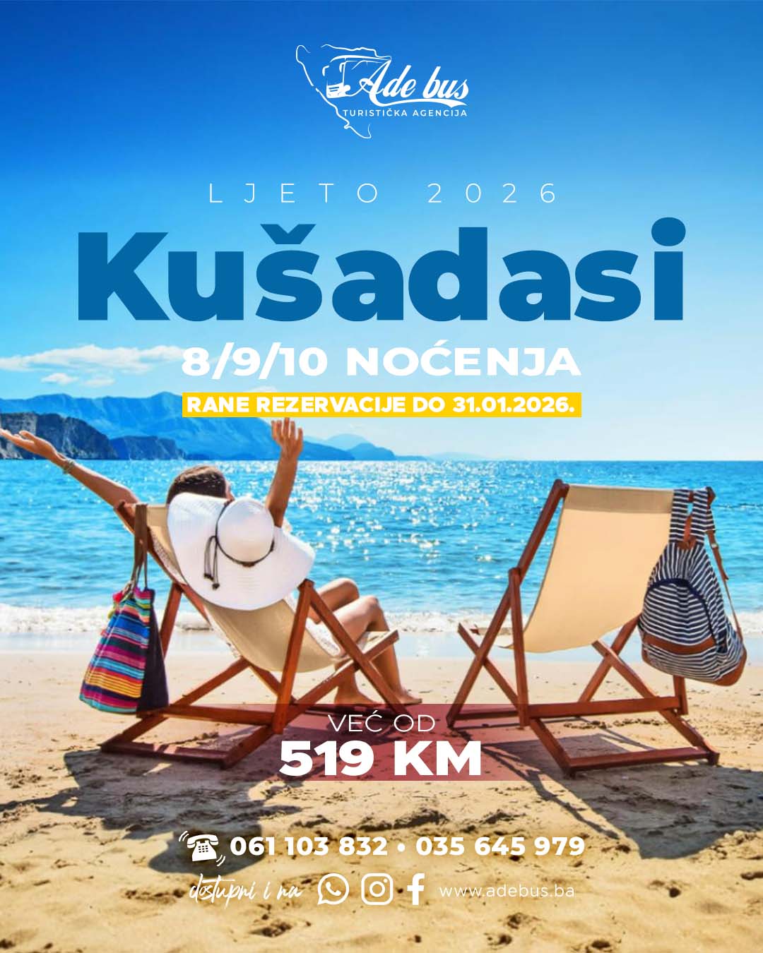 Ljeto 2026: KUŠADASI