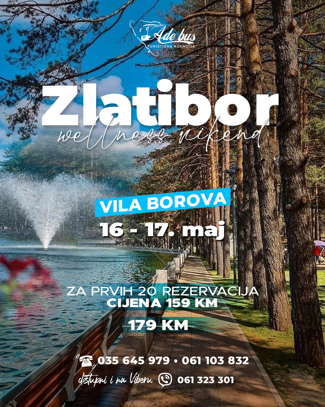 Zlatibor wellness &spa | 16.05.2026 -17.05.2026. | 1 noćenje