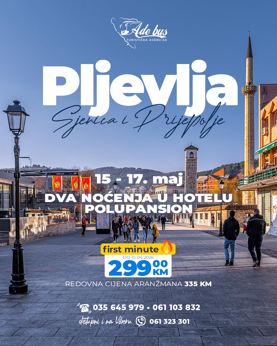 Vikend putovanje: Pljevlja, Prijepolje i Sjenica