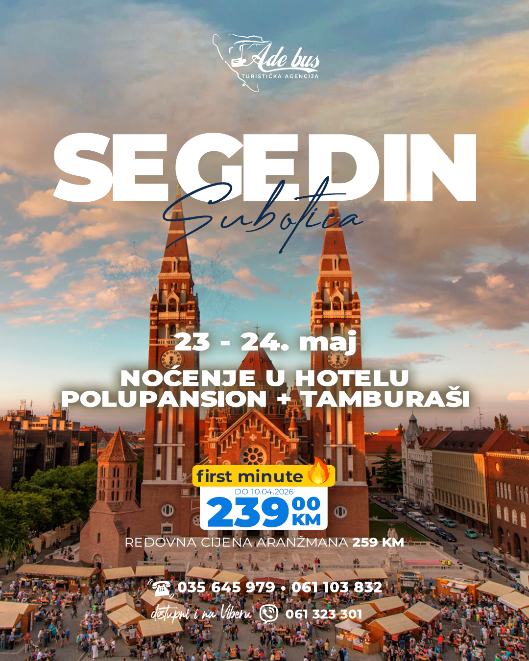 Vikend putovanje: SEGEDIN I SUBOTICA