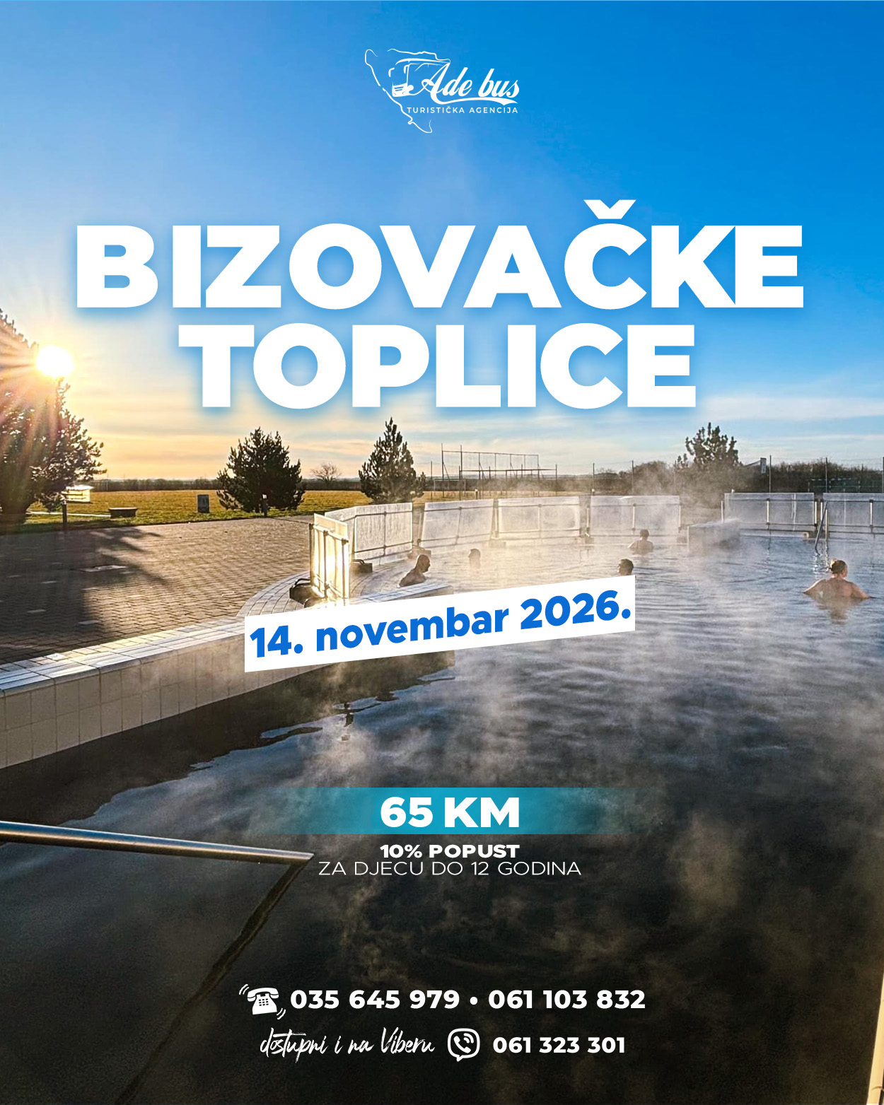 Bizovačke toplice | 14. novembar 2026.